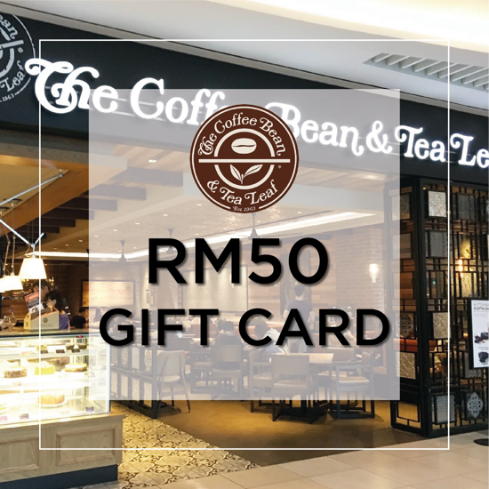 Picture of The Coffee Bean & Tea Leaf RM25 Gift Card x 2pcs