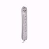 Picture of Masterplug SWSRGU42PW-MPA Switched Extension Lead c/w 4 Sockets, 2 USB Ports, 13Amps (Surge Protection) V2